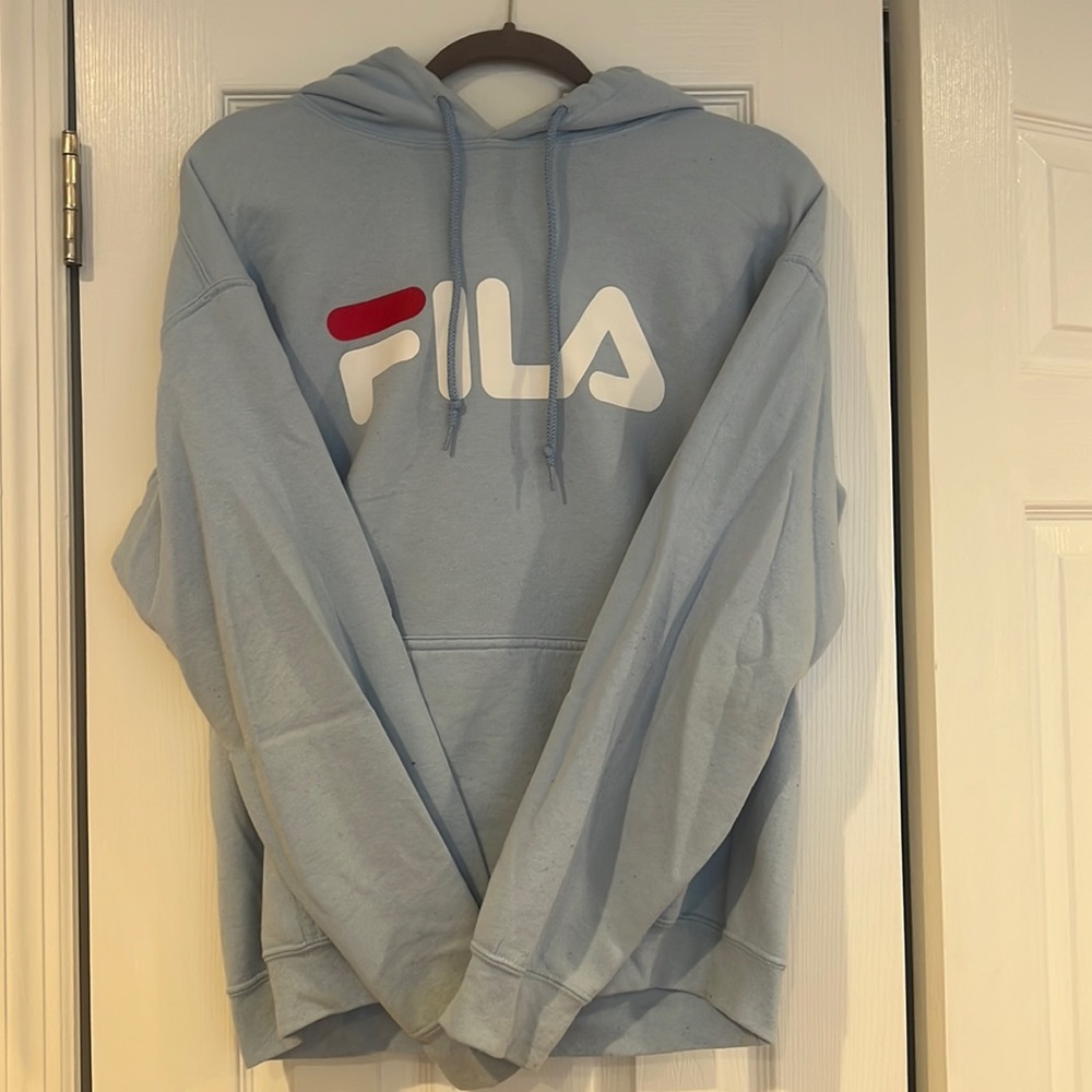 Light blue Fila sweatshirt